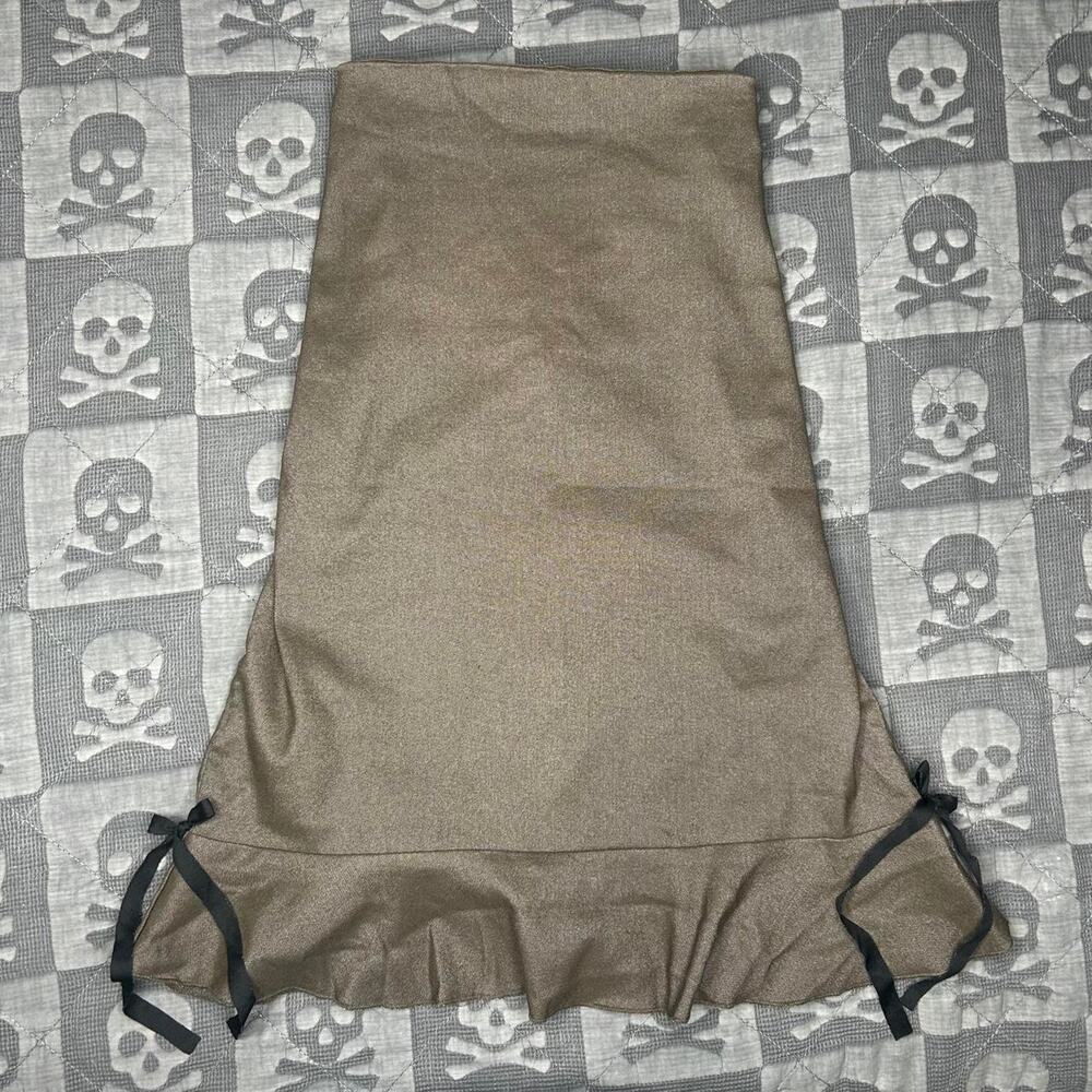 Y2k cargo midi skirt